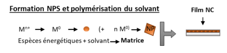NPS and solvant polymerisation